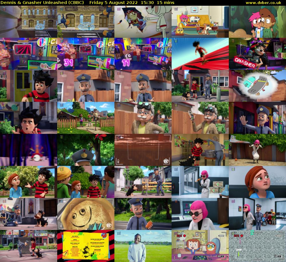 Dennis & Gnasher Unleashed (CBBC) Friday 5 August 2022 15:30 - 15:45