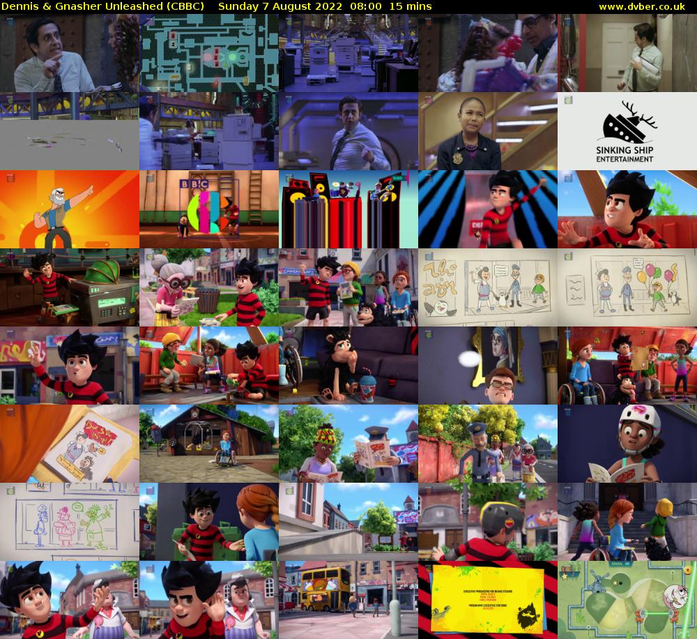 Dennis & Gnasher Unleashed (CBBC) Sunday 7 August 2022 08:00 - 08:15