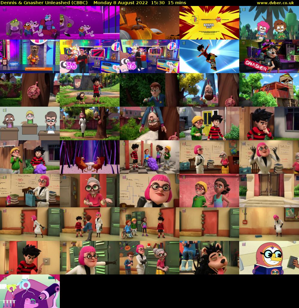 Dennis & Gnasher Unleashed (CBBC) Monday 8 August 2022 15:30 - 15:45