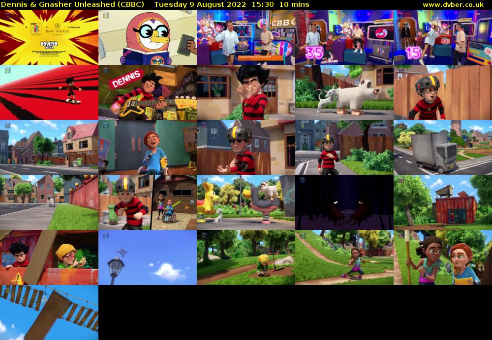 Dennis & Gnasher Unleashed (CBBC) Tuesday 9 August 2022 15:30 - 15:40
