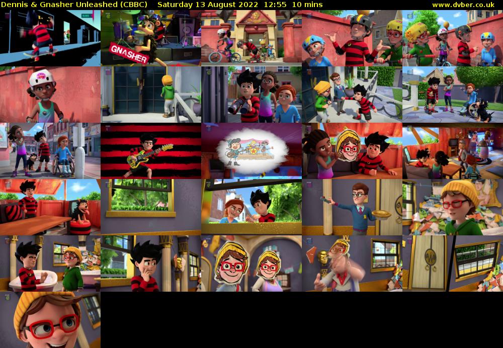 Dennis & Gnasher Unleashed (CBBC) Saturday 13 August 2022 12:55 - 13:05