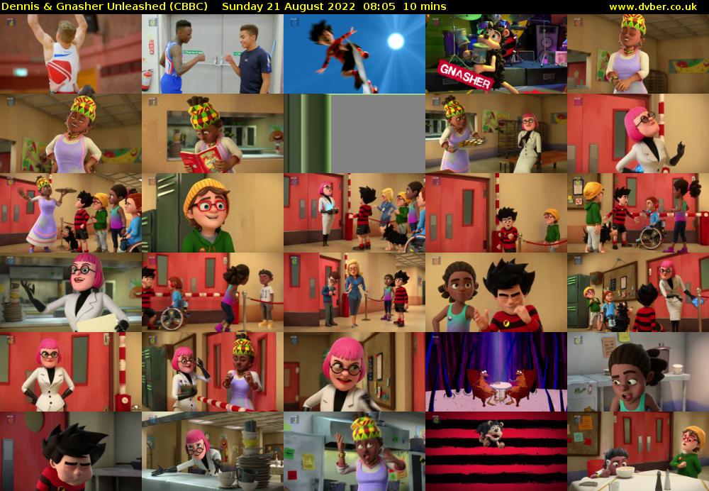 Dennis & Gnasher Unleashed (CBBC) Sunday 21 August 2022 08:05 - 08:15
