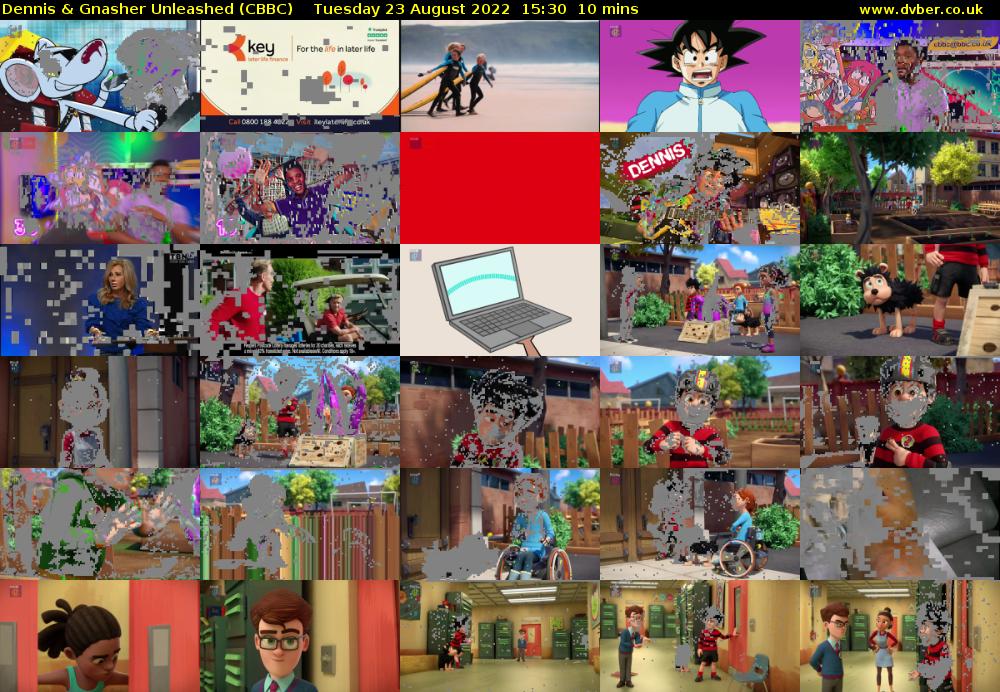 Dennis & Gnasher Unleashed (CBBC) Tuesday 23 August 2022 15:30 - 15:40
