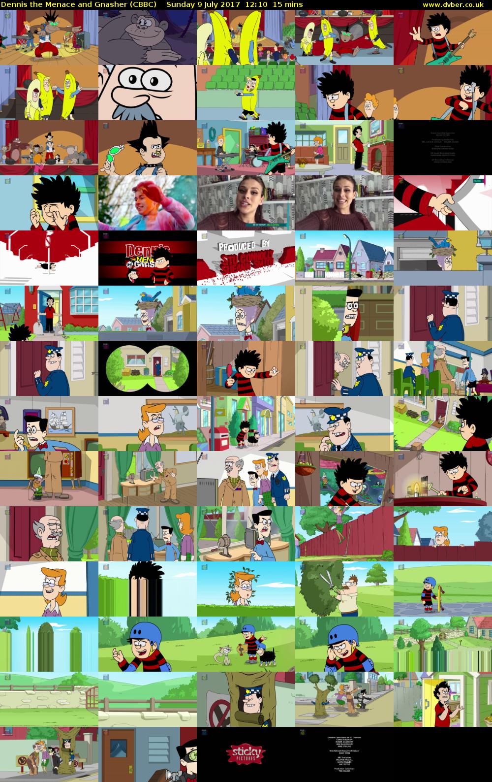 Dennis the Menace and Gnasher (CBBC) Sunday 9 July 2017 12:10 - 12:25