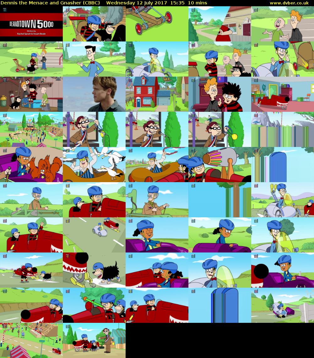 Dennis the Menace and Gnasher (CBBC) Wednesday 12 July 2017 15:35 - 15:45