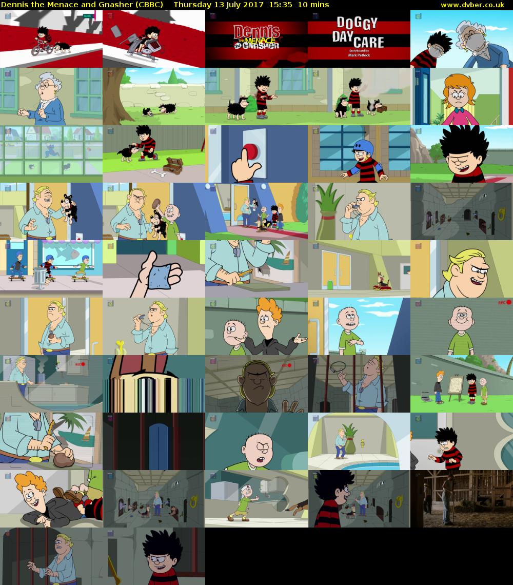 Dennis the Menace and Gnasher (CBBC) Thursday 13 July 2017 15:35 - 15:45