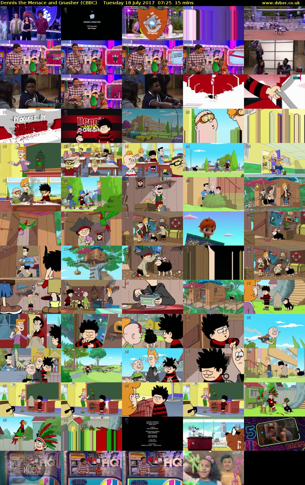 Dennis the Menace and Gnasher (CBBC) Tuesday 18 July 2017 07:25 - 07:40