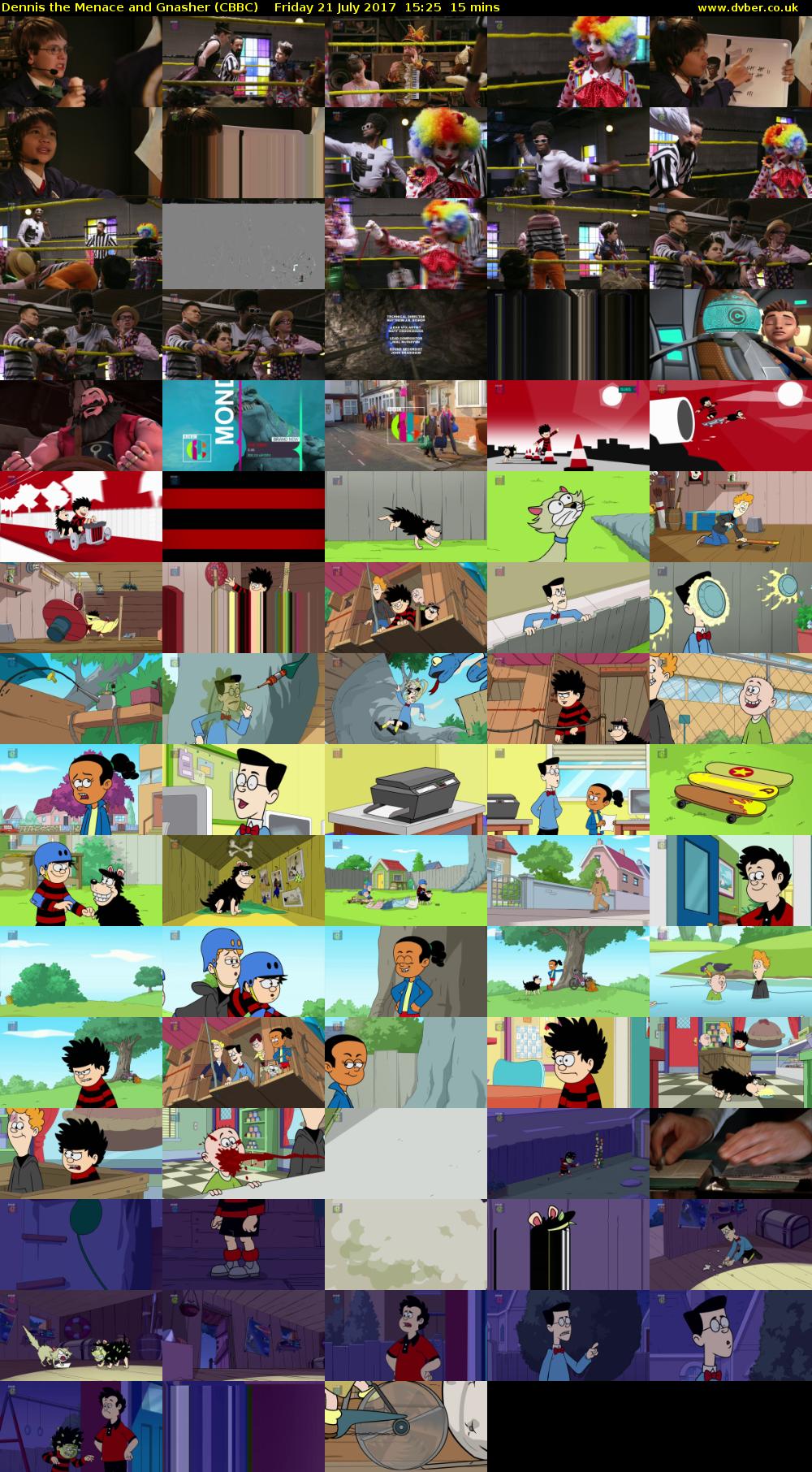 Dennis the Menace and Gnasher (CBBC) Friday 21 July 2017 15:25 - 15:40