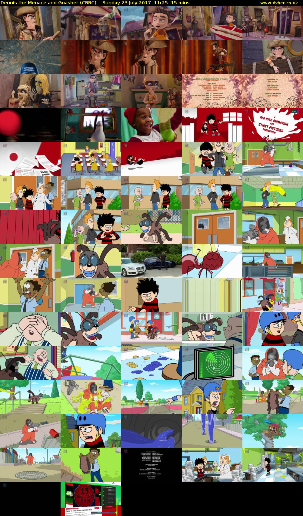 Dennis the Menace and Gnasher (CBBC) Sunday 23 July 2017 11:25 - 11:40