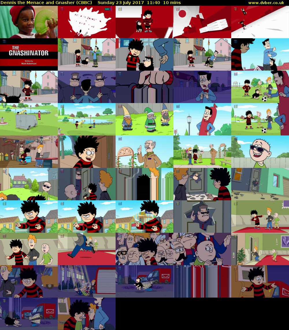 Dennis the Menace and Gnasher (CBBC) Sunday 23 July 2017 11:40 - 11:50