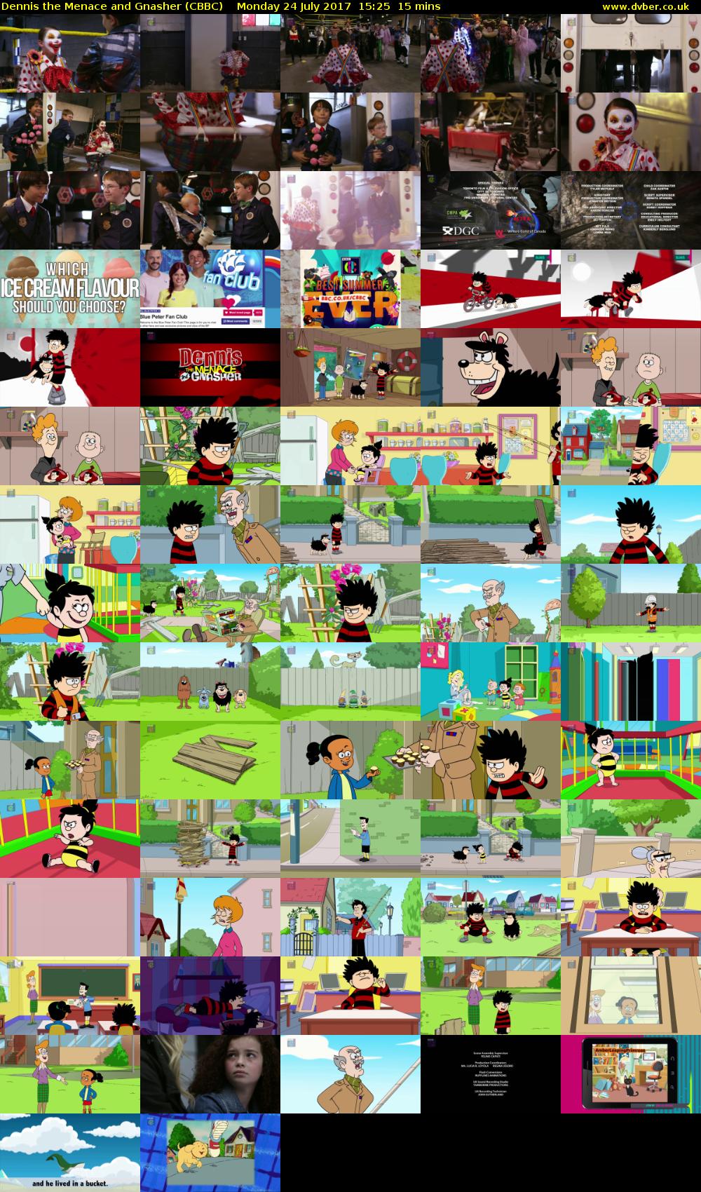 Dennis the Menace and Gnasher (CBBC) Monday 24 July 2017 15:25 - 15:40