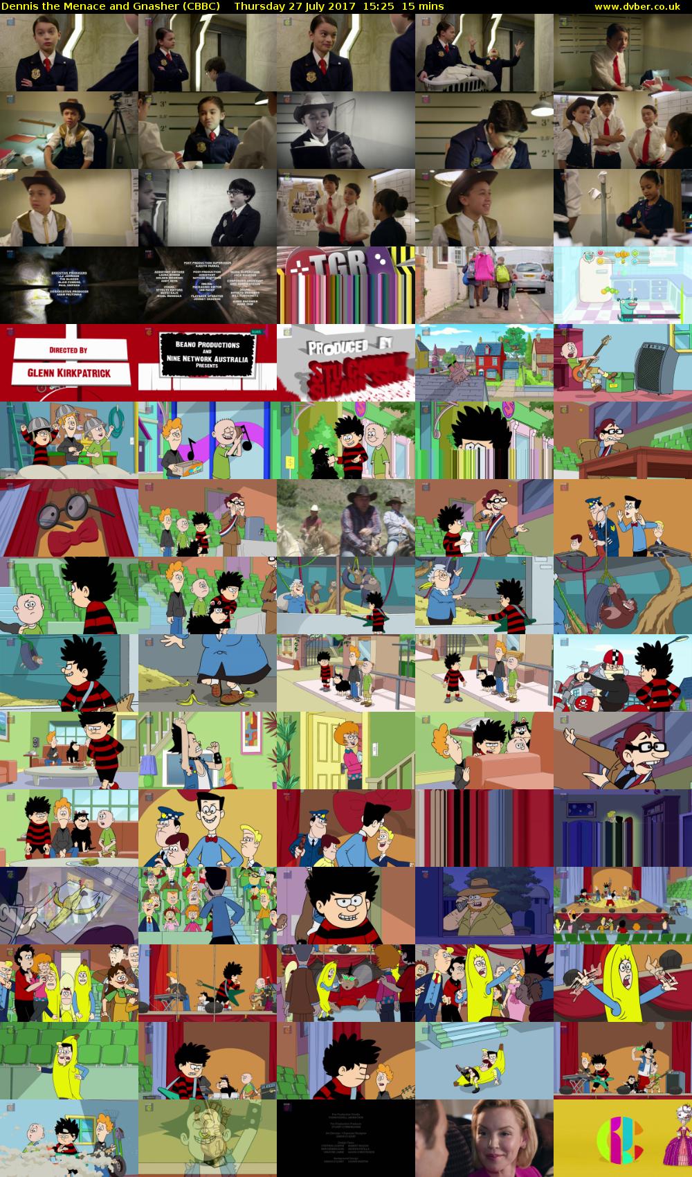 Dennis the Menace and Gnasher (CBBC) Thursday 27 July 2017 15:25 - 15:40