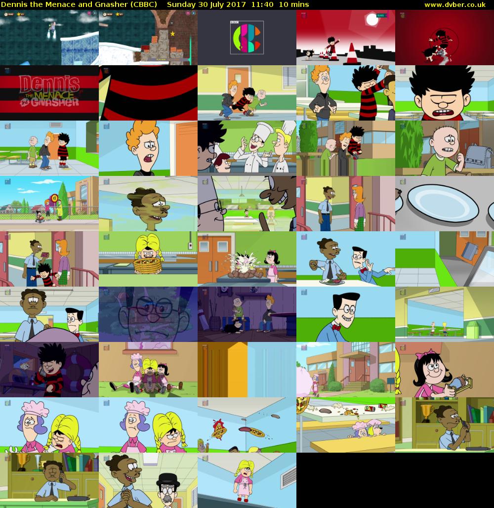 Dennis the Menace and Gnasher (CBBC) Sunday 30 July 2017 11:40 - 11:50