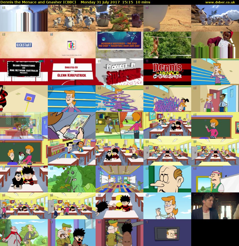 Dennis the Menace and Gnasher (CBBC) Monday 31 July 2017 15:15 - 15:25