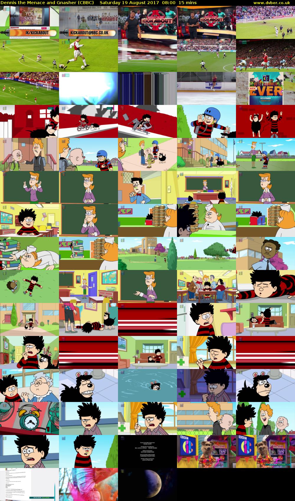 Dennis the Menace and Gnasher (CBBC) Saturday 19 August 2017 08:00 - 08:15
