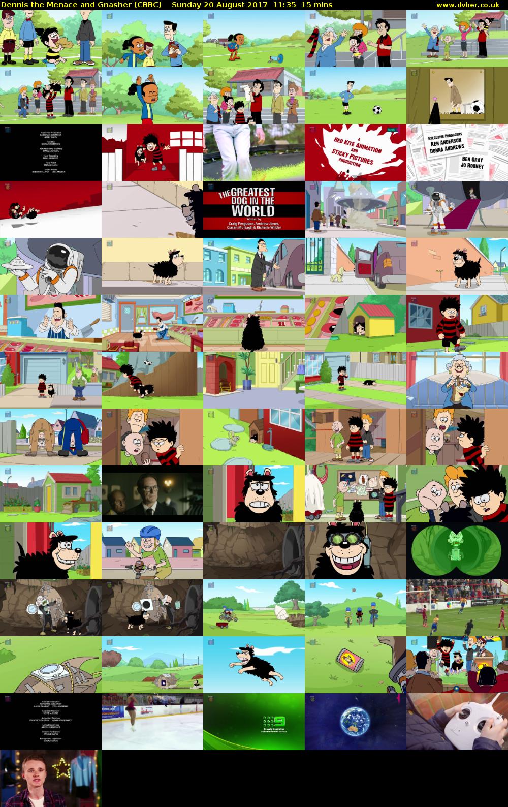 Dennis the Menace and Gnasher (CBBC) Sunday 20 August 2017 11:35 - 11:50