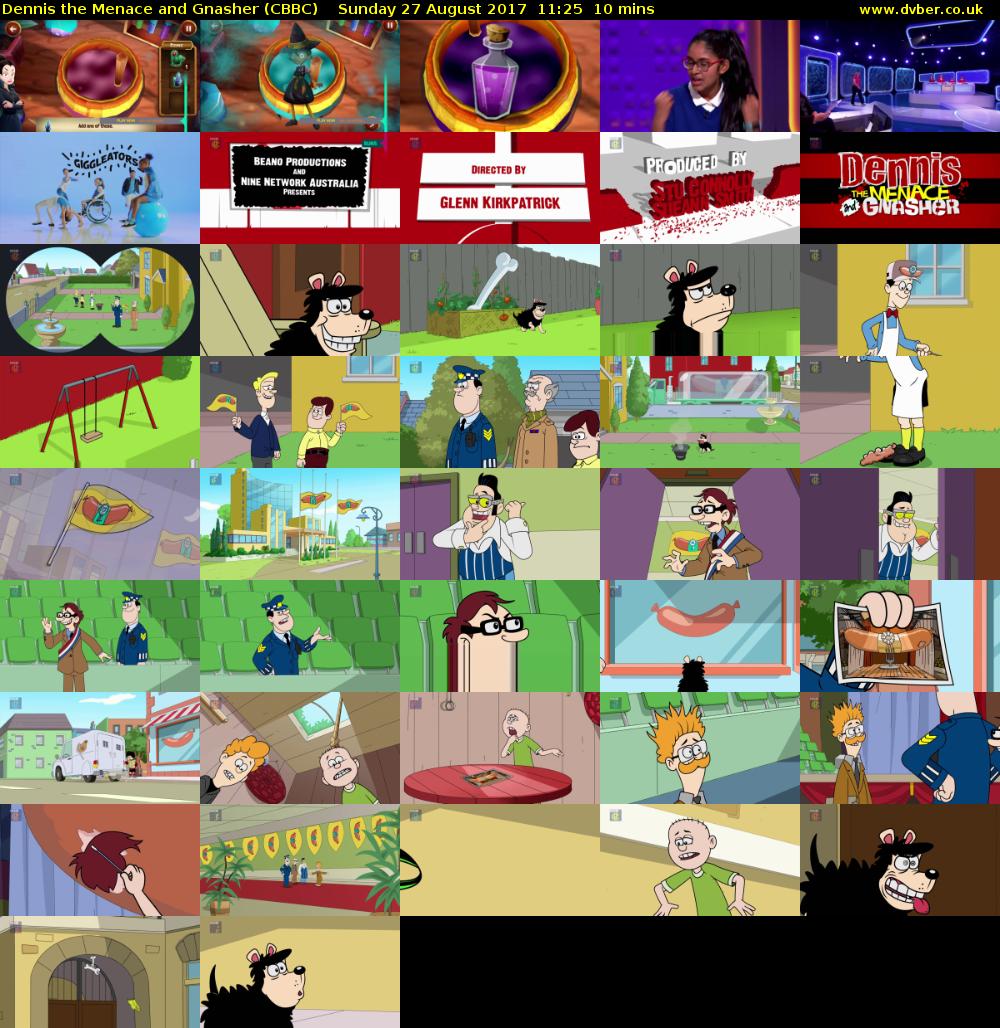 Dennis the Menace and Gnasher (CBBC) Sunday 27 August 2017 11:25 - 11:35