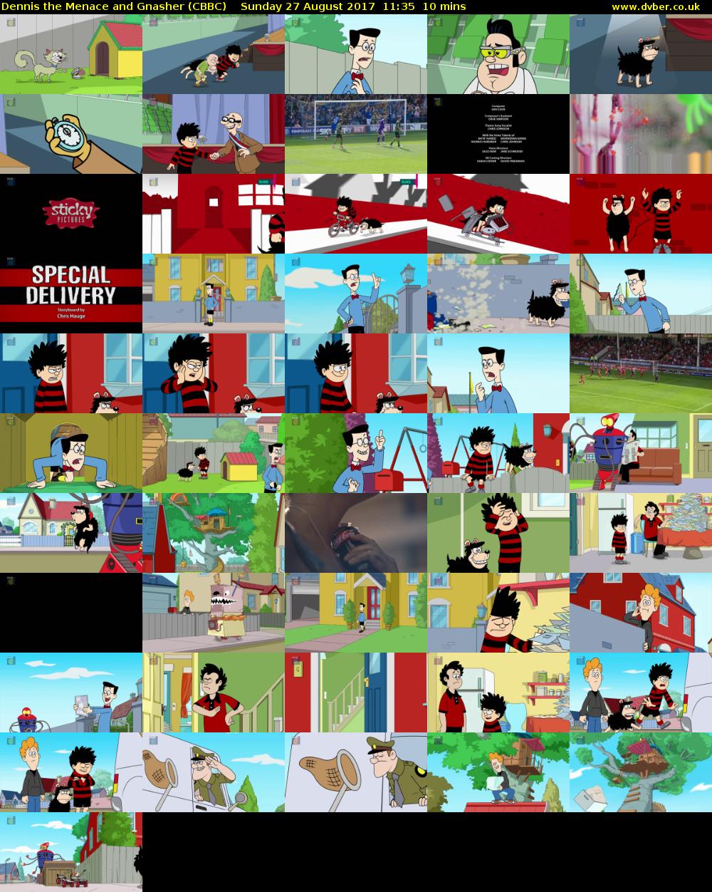 Dennis the Menace and Gnasher (CBBC) Sunday 27 August 2017 11:35 - 11:45