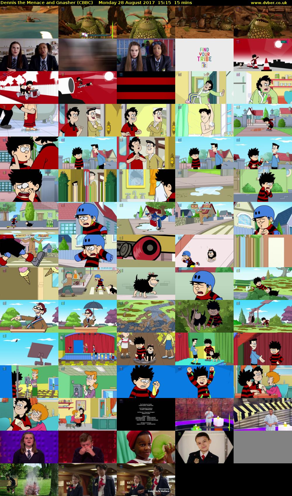 Dennis the Menace and Gnasher (CBBC) Monday 28 August 2017 15:15 - 15:30
