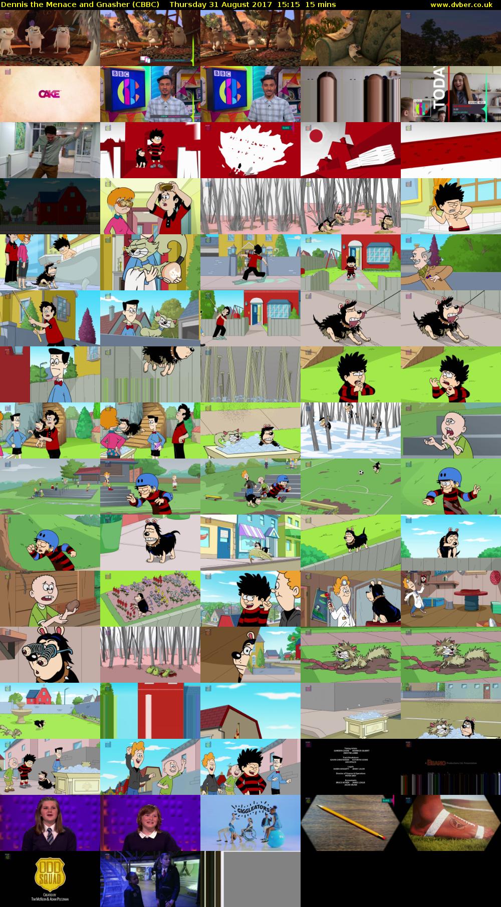Dennis the Menace and Gnasher (CBBC) Thursday 31 August 2017 15:15 - 15:30