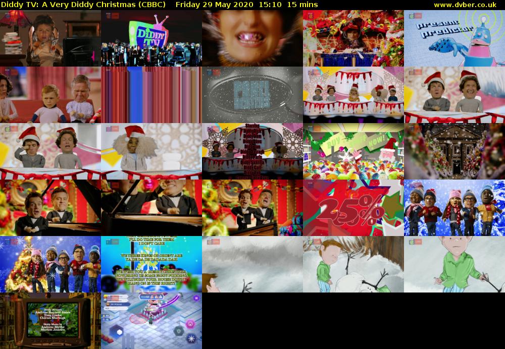 Diddy TV: A Very Diddy Christmas (CBBC) Friday 29 May 2020 15:10 - 15:25