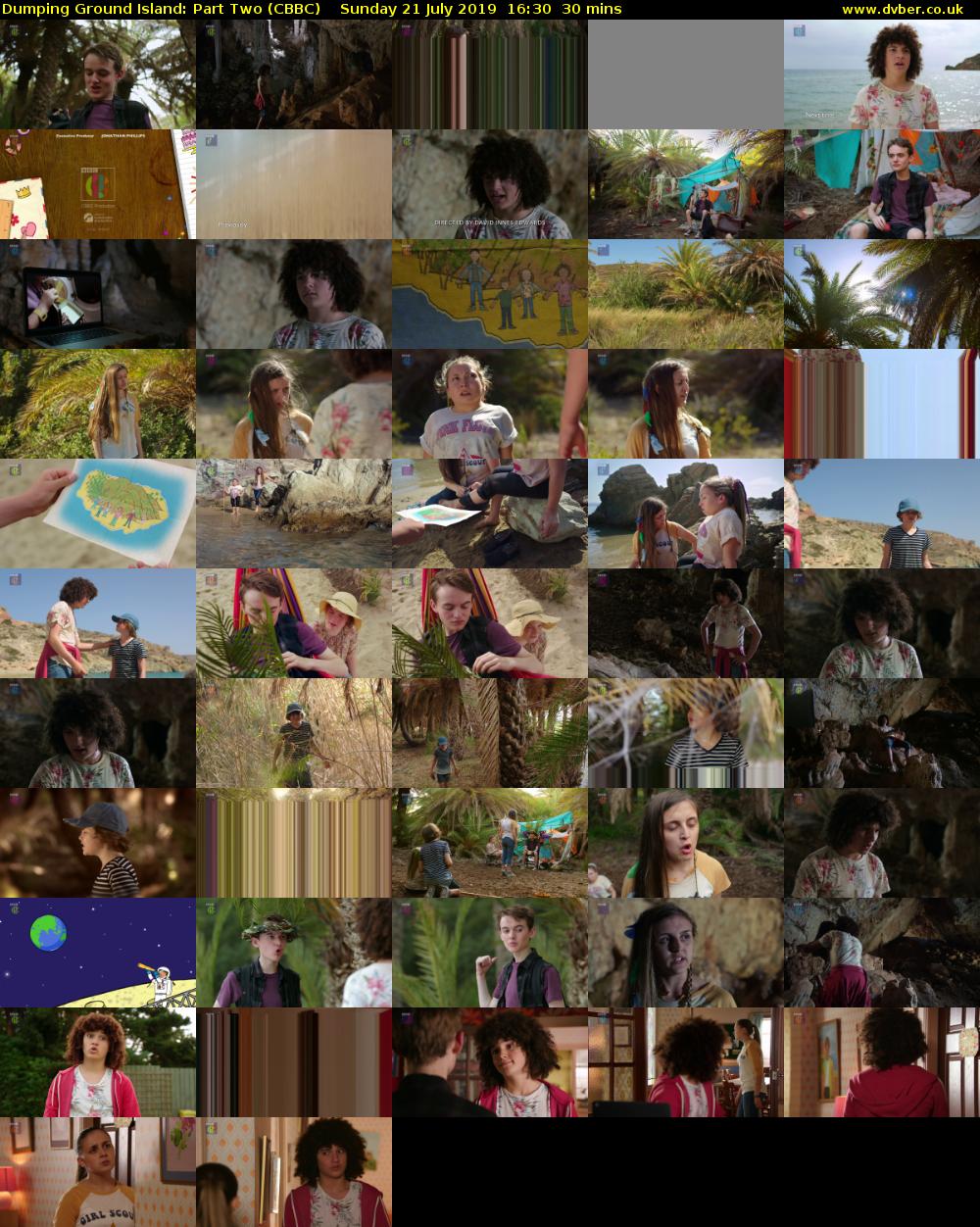 Dumping Ground Island: Part Two (CBBC) Sunday 21 July 2019 16:30 - 17:00