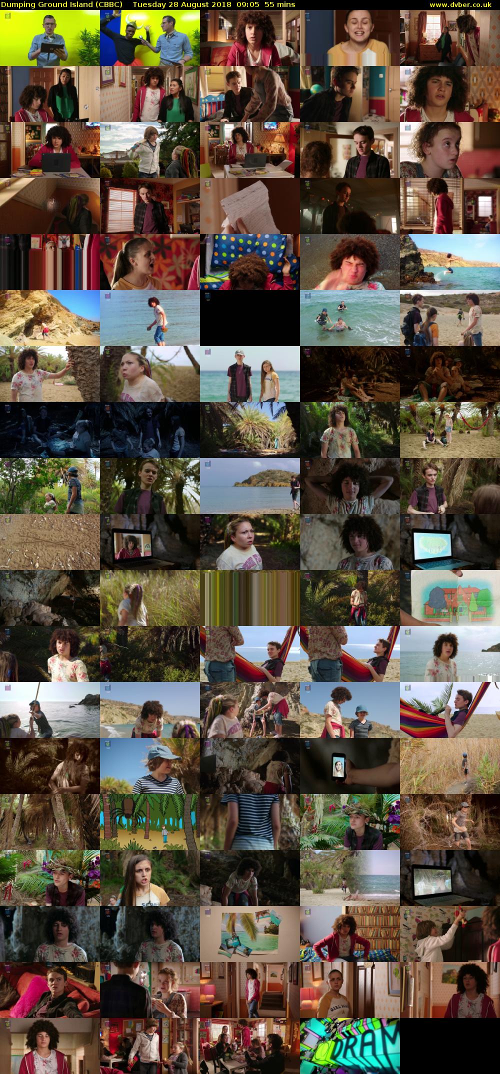 Dumping Ground Island (CBBC) Tuesday 28 August 2018 09:05 - 10:00