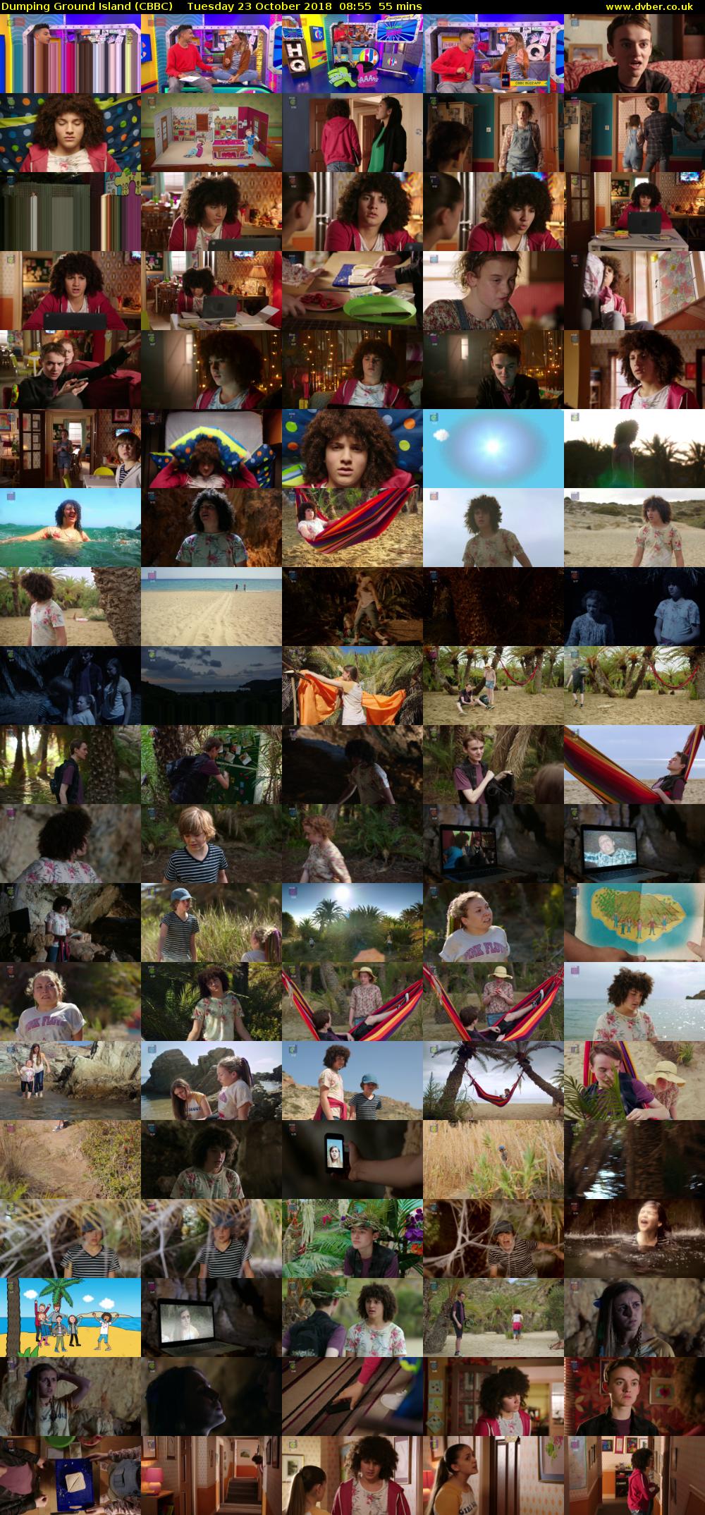 Dumping Ground Island (CBBC) Tuesday 23 October 2018 08:55 - 09:50
