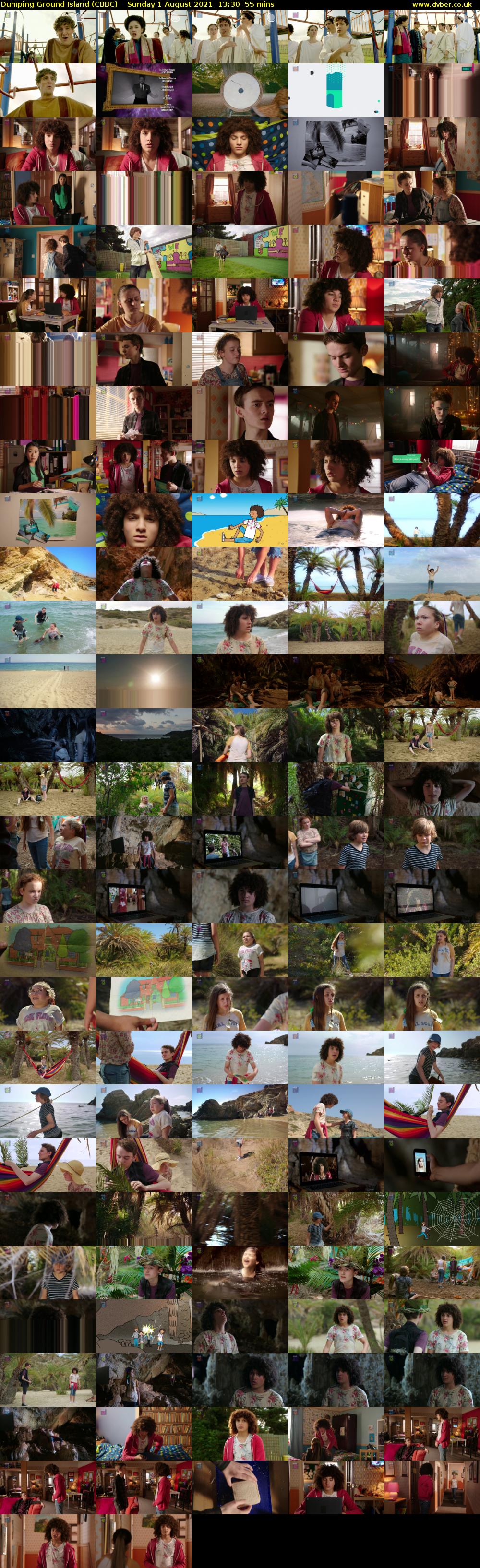 Dumping Ground Island (CBBC) Sunday 1 August 2021 13:30 - 14:25