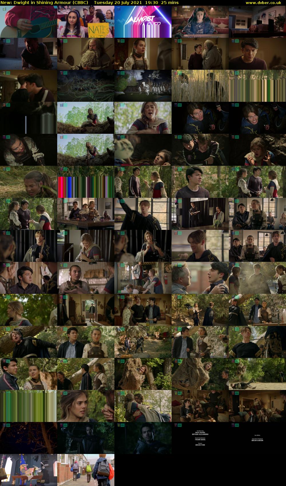 Dwight in Shining Armour (CBBC) Tuesday 20 July 2021 19:30 - 19:55