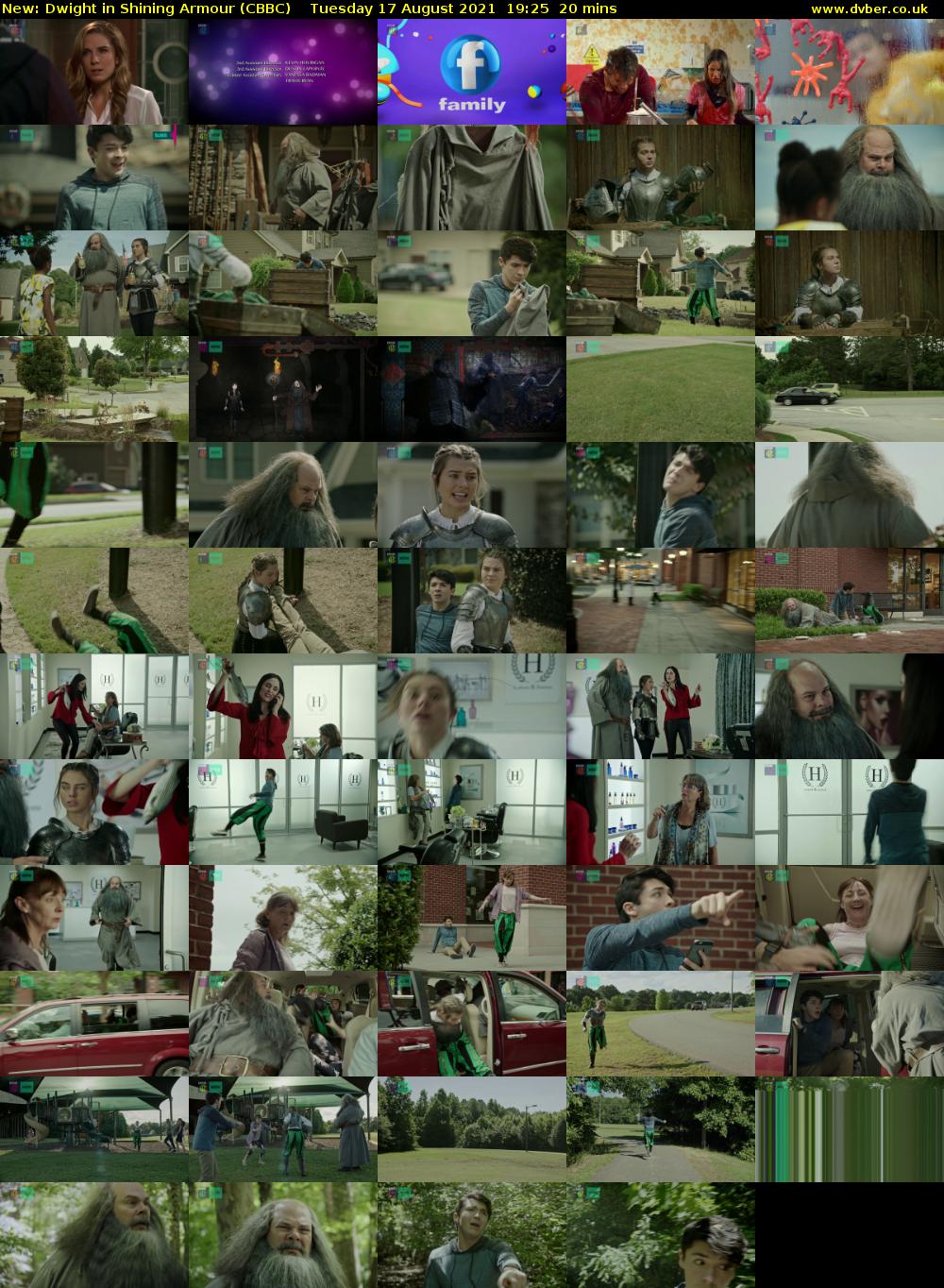Dwight in Shining Armour (CBBC) Tuesday 17 August 2021 19:25 - 19:45