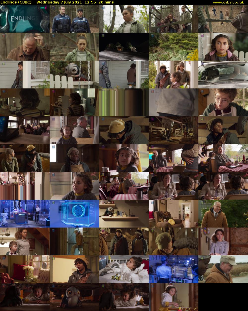 Endlings (CBBC) Wednesday 7 July 2021 12:55 - 13:15