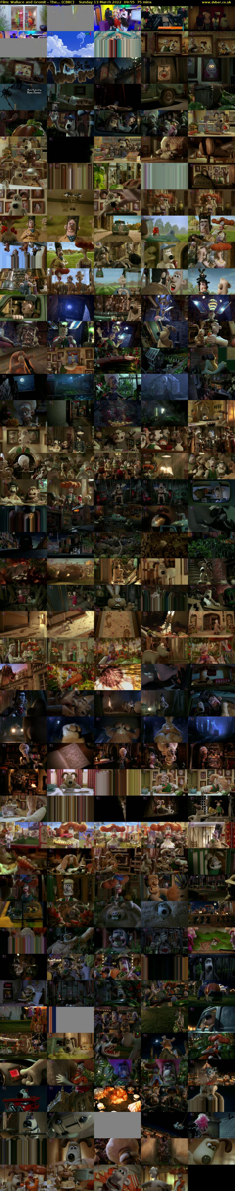 Film: Wallace and Gromit - The... (CBBC) Sunday 13 March 2022 09:55 - 11:10