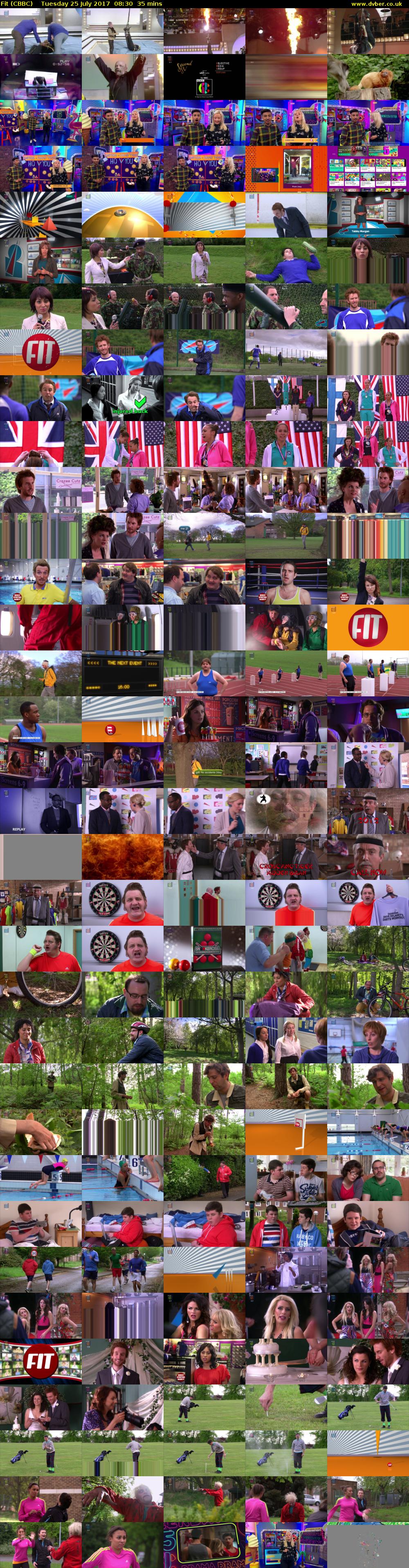Fit (CBBC) Tuesday 25 July 2017 08:30 - 09:05