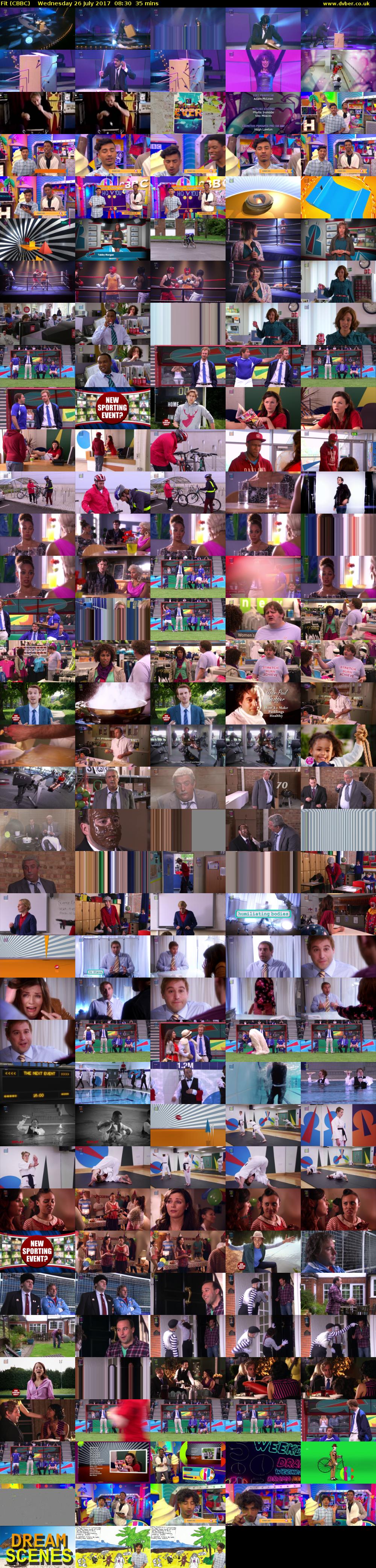 Fit (CBBC) Wednesday 26 July 2017 08:30 - 09:05