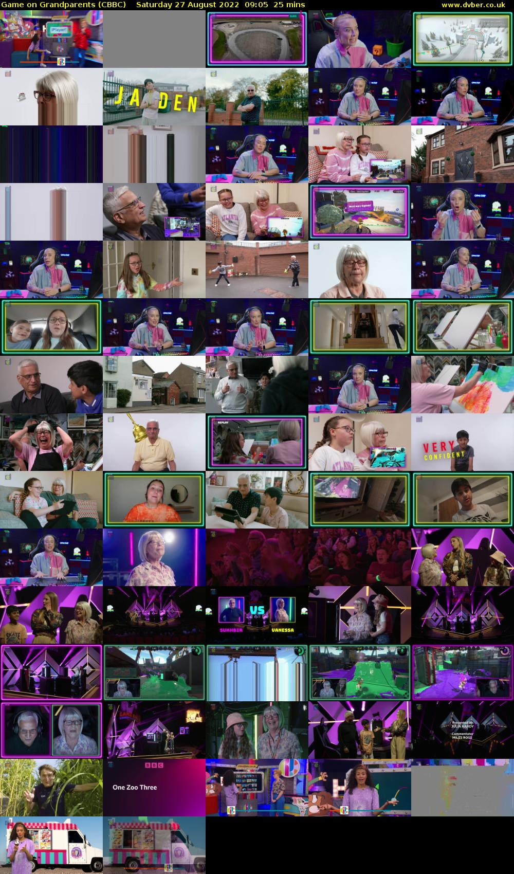 Game on Grandparents (CBBC) Saturday 27 August 2022 09:05 - 09:30