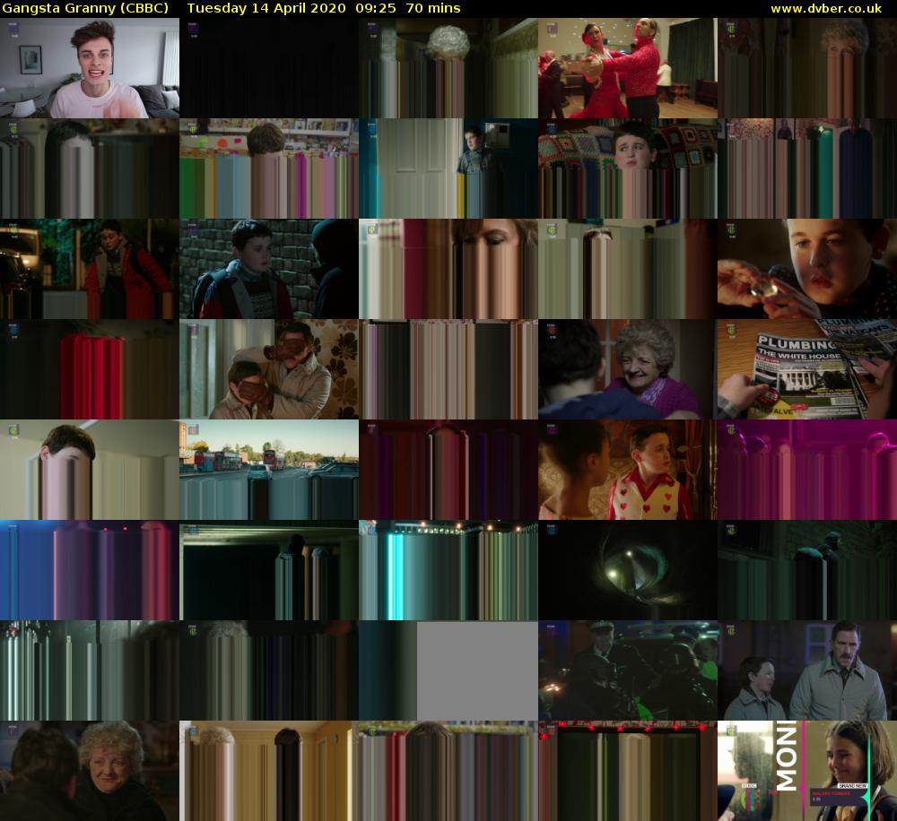 Gangsta Granny (CBBC) Tuesday 14 April 2020 09:25 - 10:35