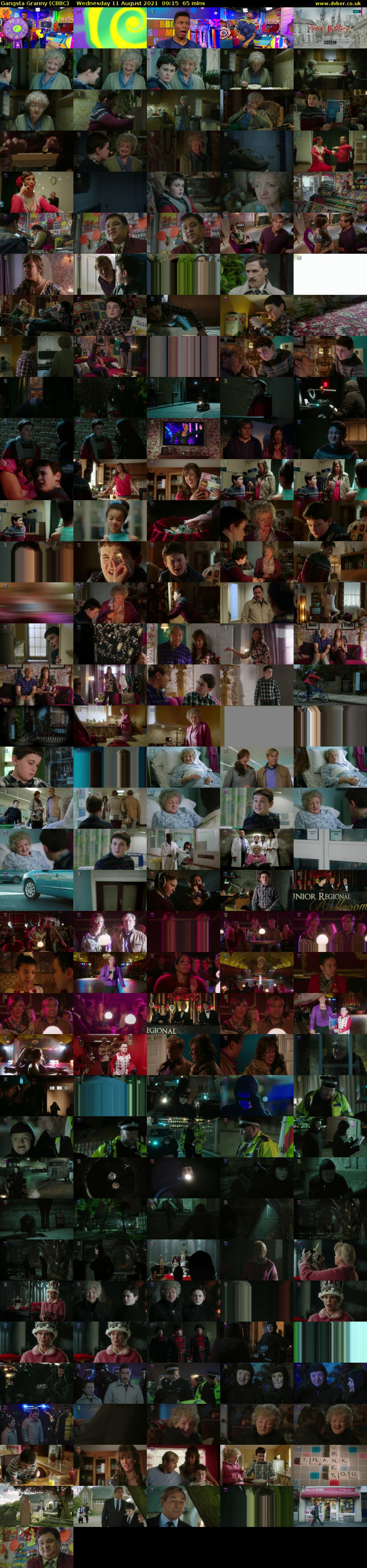Gangsta Granny (CBBC) Wednesday 11 August 2021 09:15 - 10:20