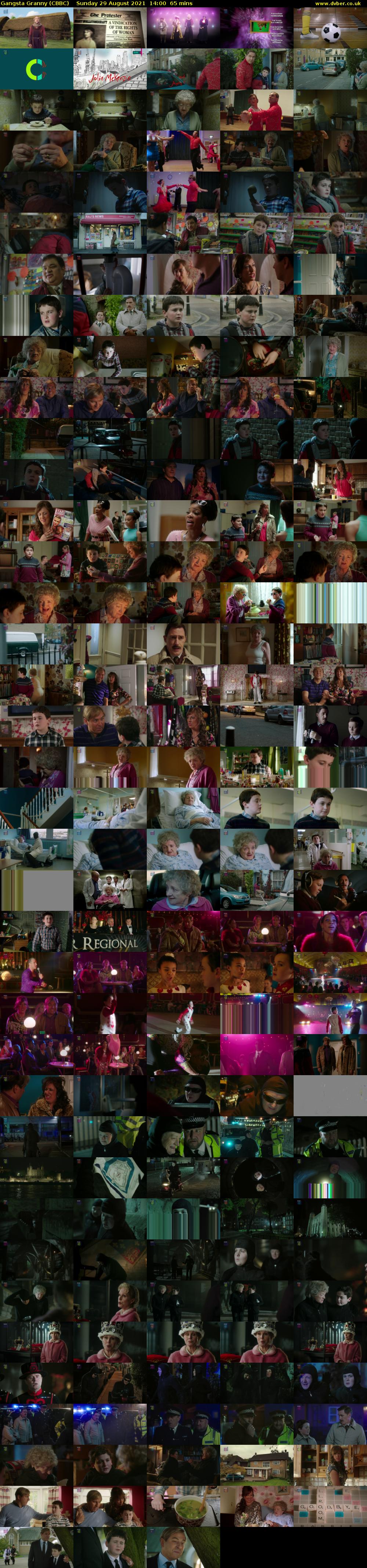 Gangsta Granny (CBBC) Sunday 29 August 2021 14:00 - 15:05