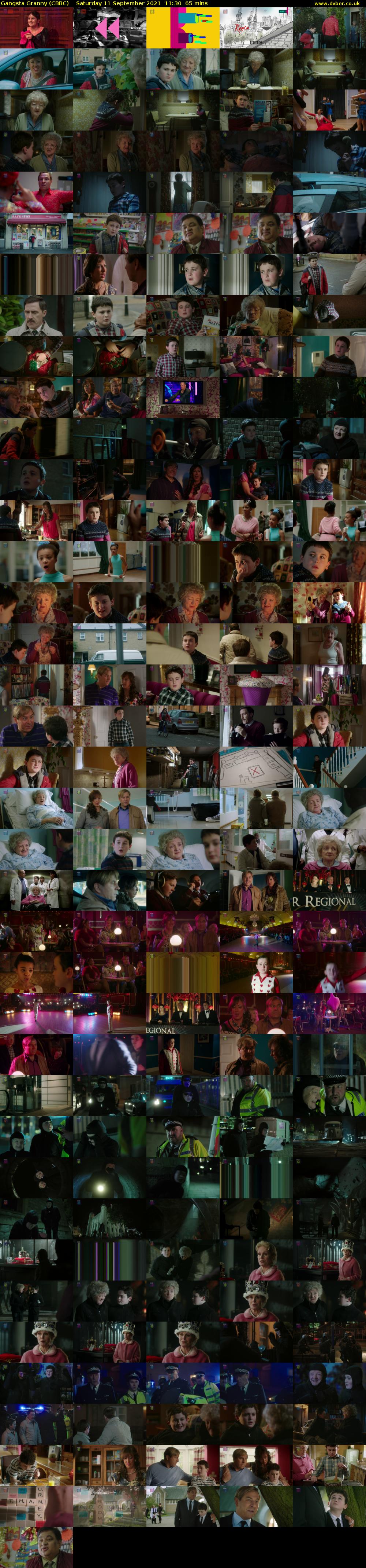 Gangsta Granny (CBBC) Saturday 11 September 2021 11:30 - 12:35