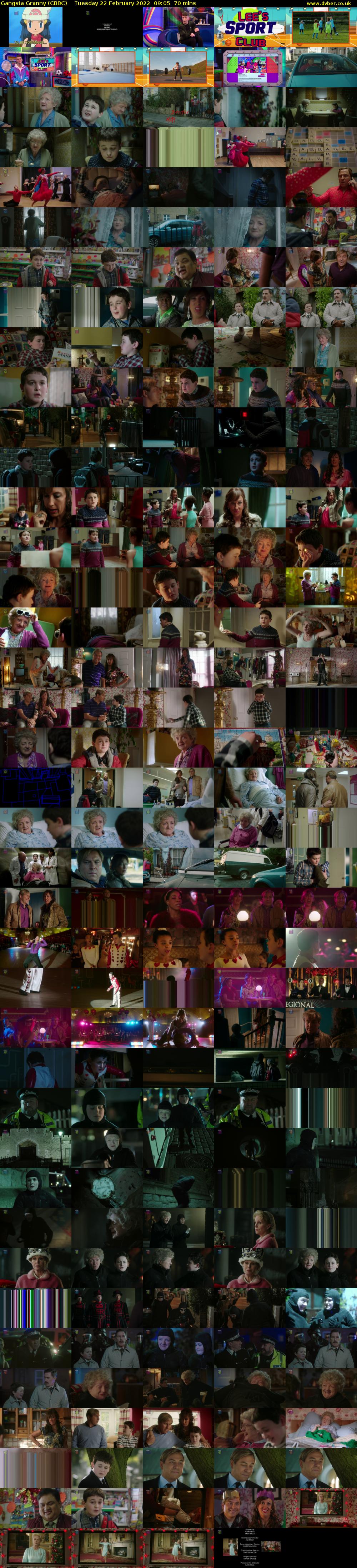 Gangsta Granny (CBBC) Tuesday 22 February 2022 09:05 - 10:15
