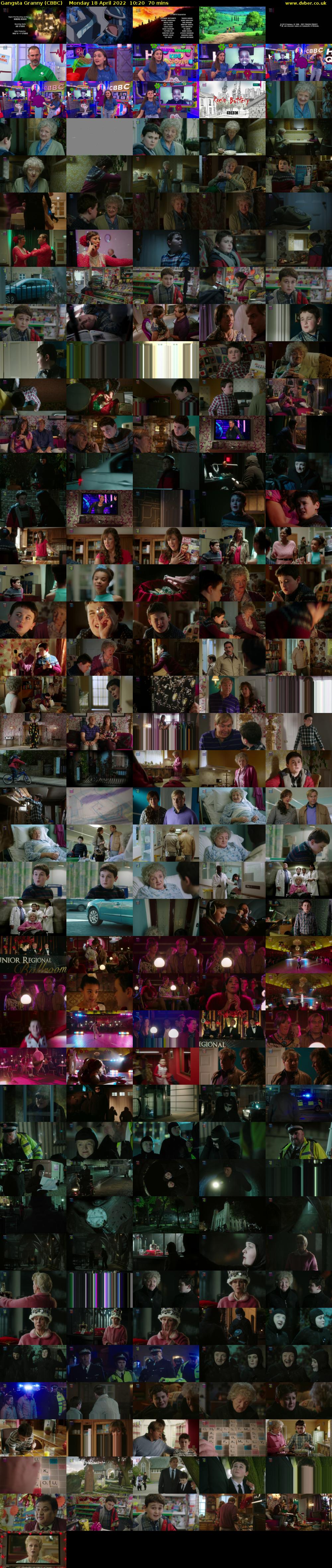 Gangsta Granny (CBBC) Monday 18 April 2022 10:20 - 11:30