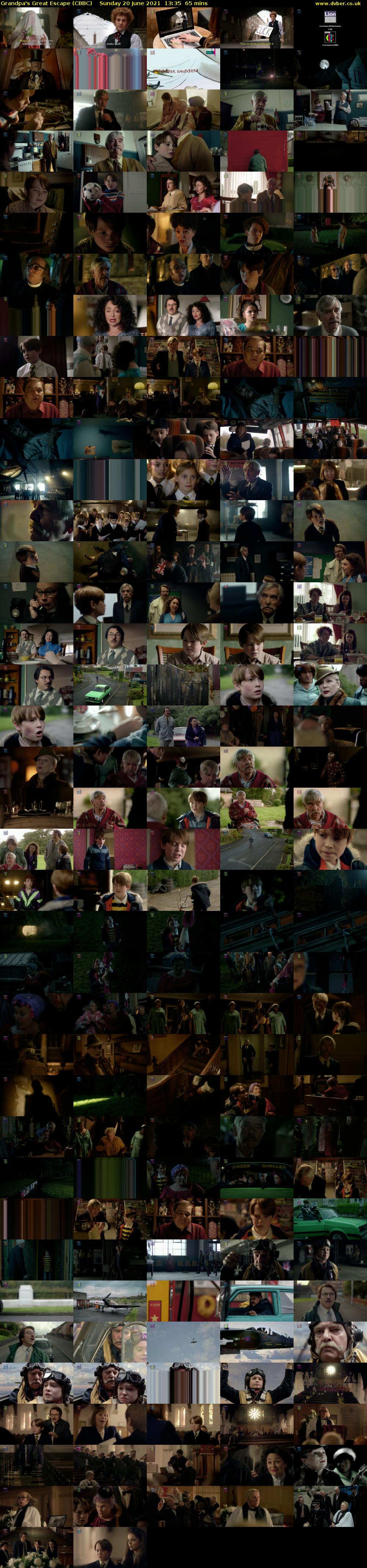 Grandpa's Great Escape (CBBC) Sunday 20 June 2021 13:35 - 14:40