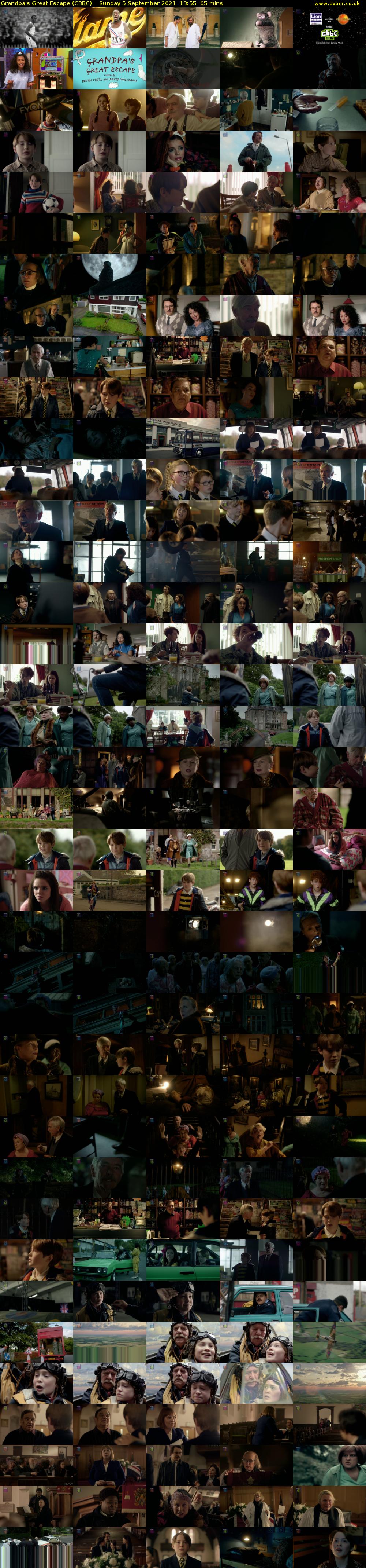 Grandpa's Great Escape (CBBC) Sunday 5 September 2021 13:55 - 15:00