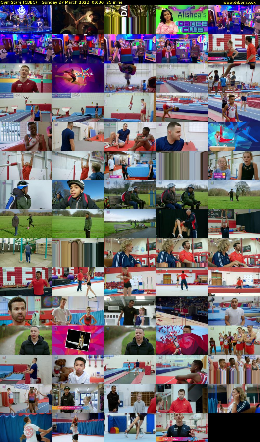 Gym Stars (CBBC) Sunday 27 March 2022 09:30 - 09:55