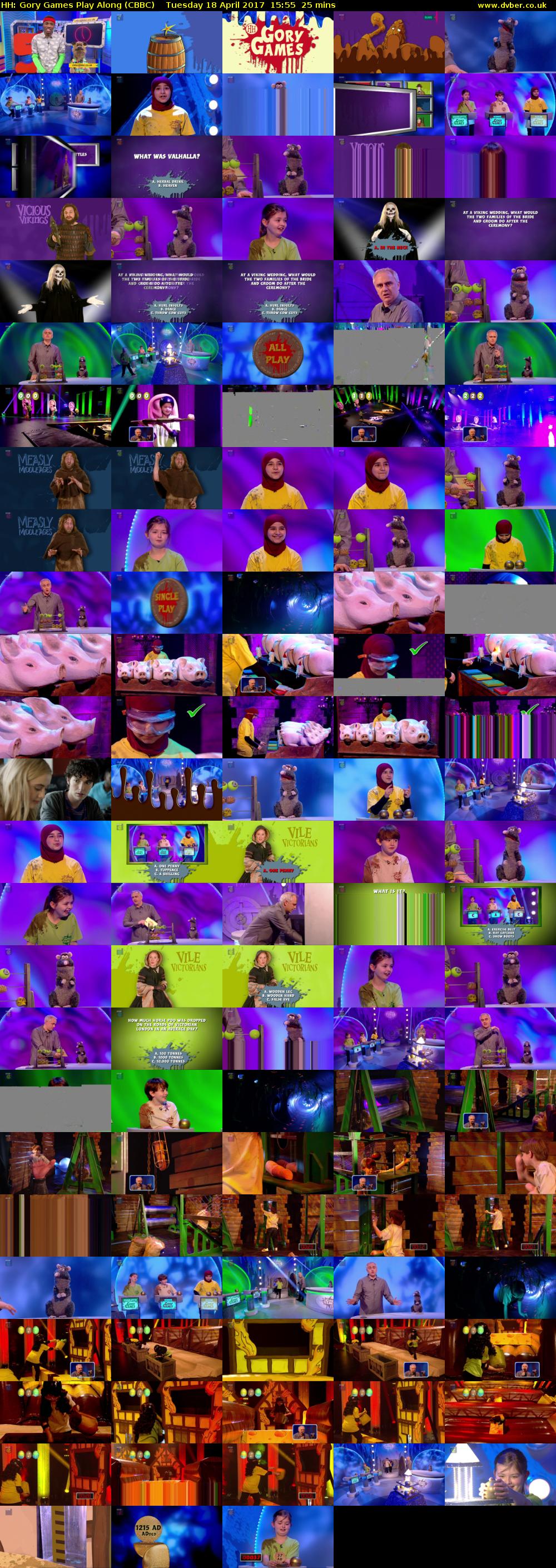 HH: Gory Games Play Along (CBBC) Tuesday 18 April 2017 15:55 - 16:20
