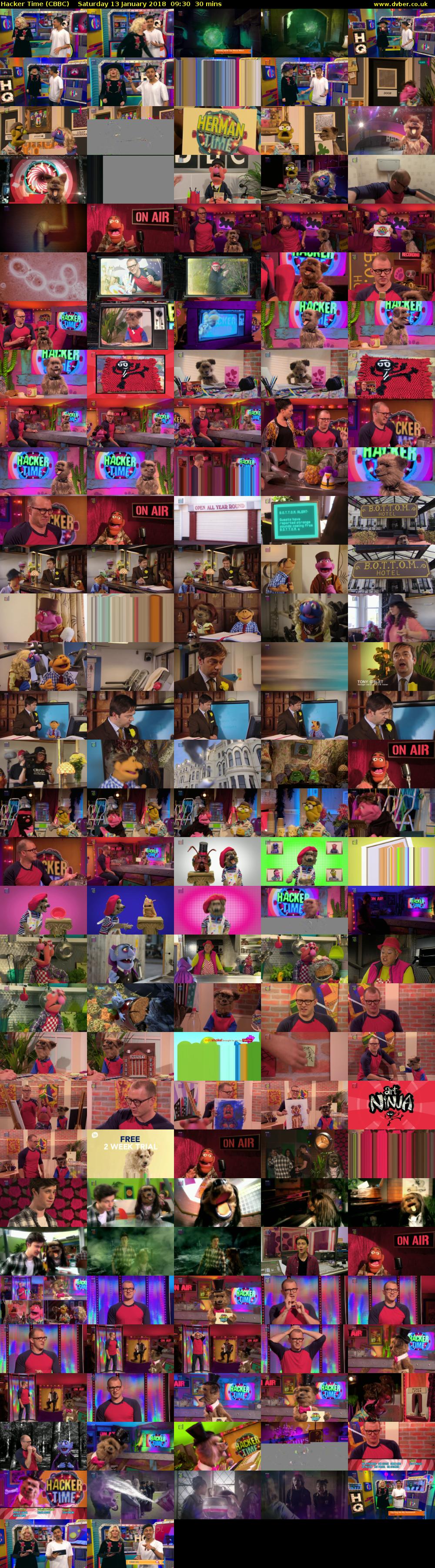 Hacker Time (CBBC) Saturday 13 January 2018 09:30 - 10:00