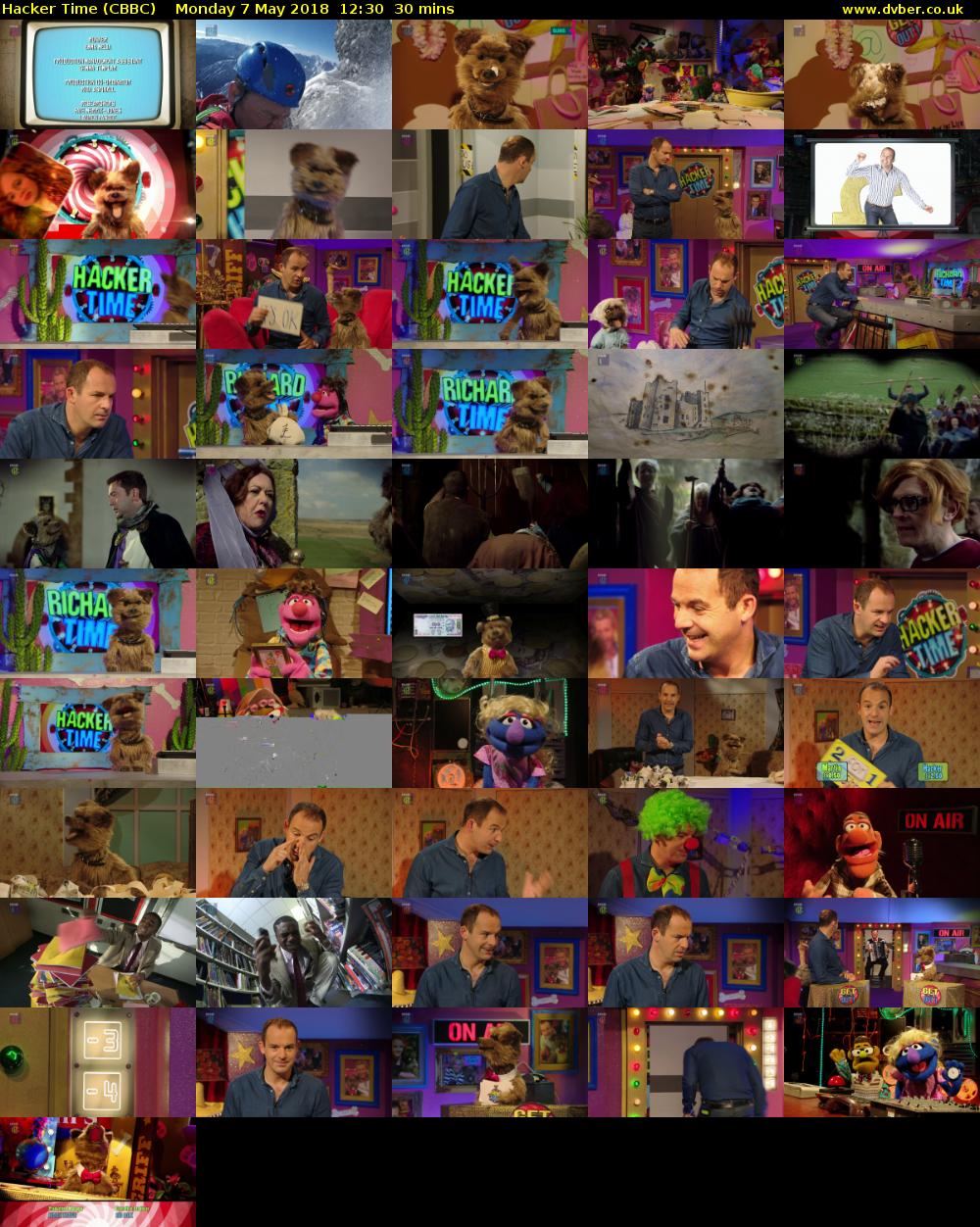 Hacker Time (CBBC) Monday 7 May 2018 12:30 - 13:00