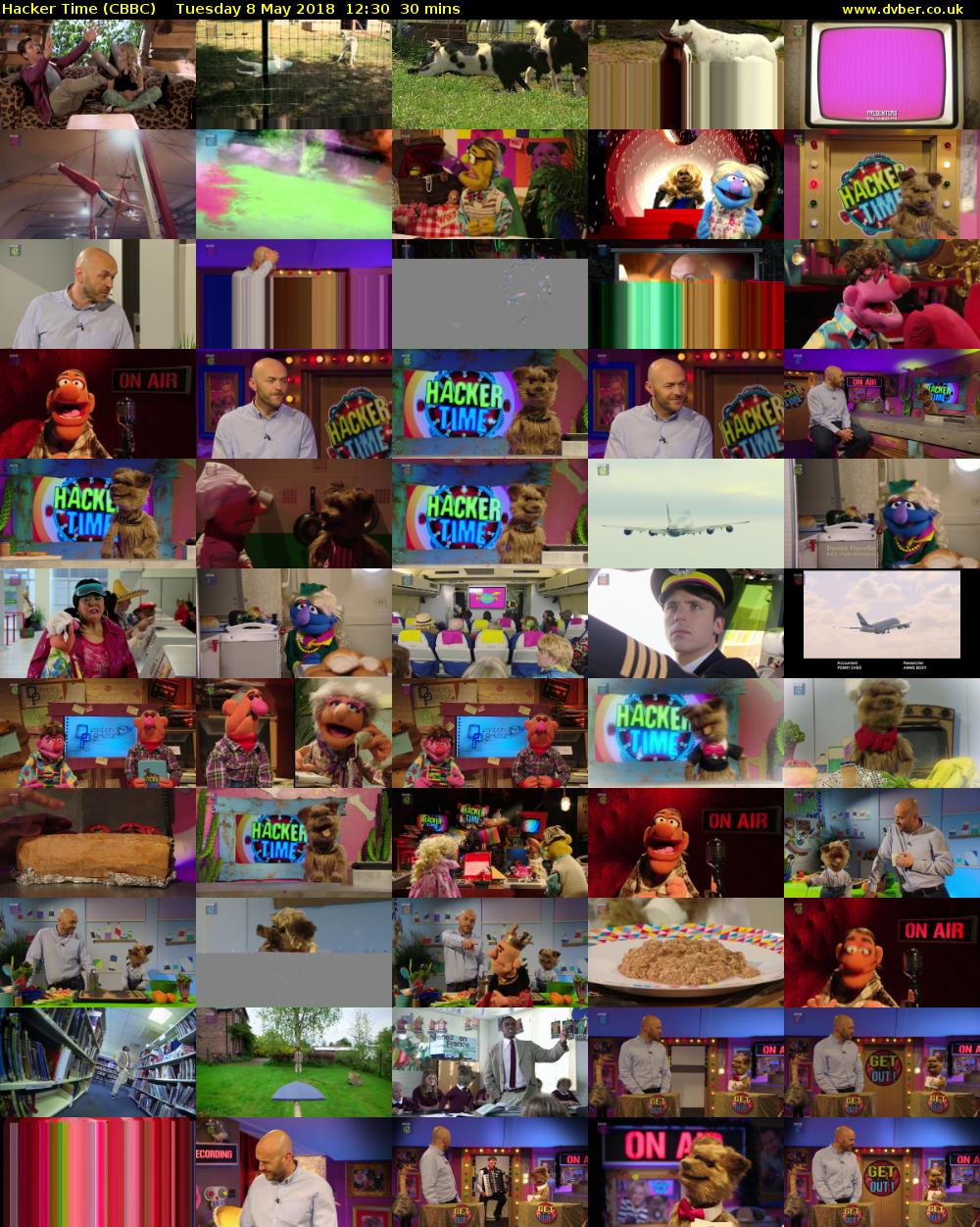 Hacker Time (CBBC) Tuesday 8 May 2018 12:30 - 13:00