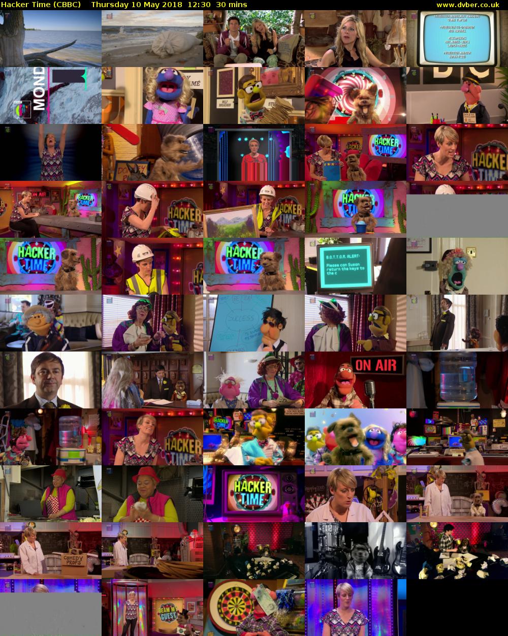 Hacker Time (CBBC) Thursday 10 May 2018 12:30 - 13:00